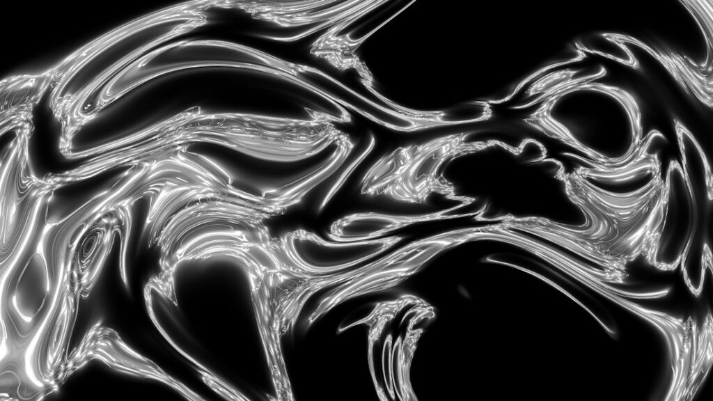 Abstract digital art by Logan Voss