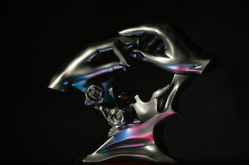 Sculptural portrait by Sergey Koop